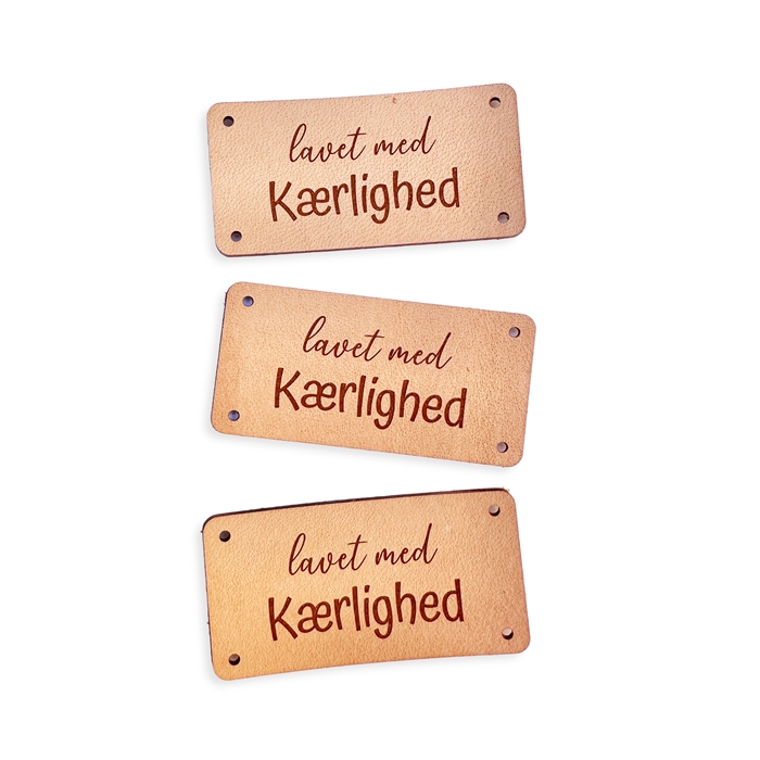 By Kabro - Lædermærker-Lavet med Kærlighed