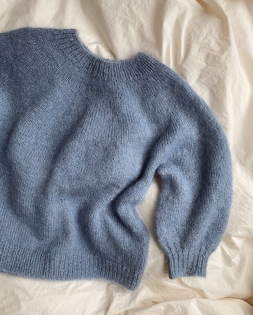 PetiteKnit - Novice Sweater - mohair edition
