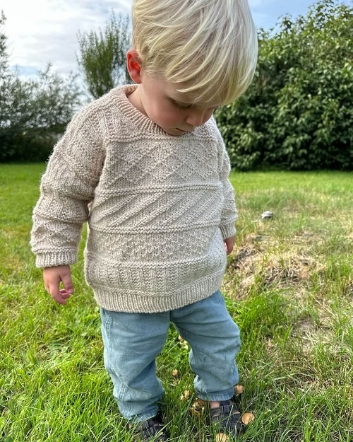 PetiteKnit - Storm Sweater Junior