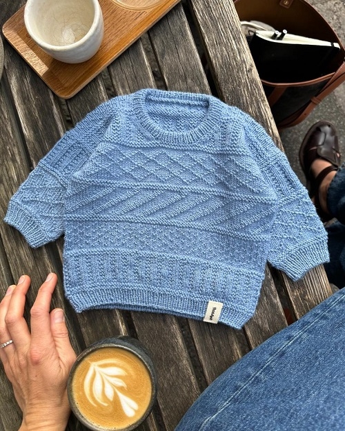 PetiteKnit - Storm Sweater Baby