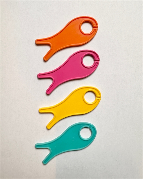 Fisk til Intarsia strik